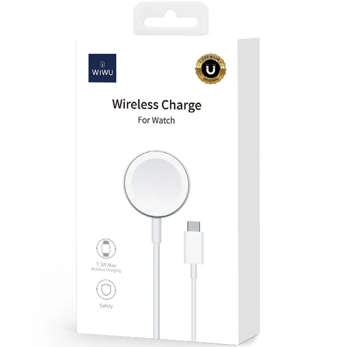 БЗУ WIWU Wi-W009 Cableless charger 15W White