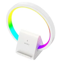 БЗУ WIWU Wi-W021 2 in 1 Wireless Charger+Bluetooth Speaker White