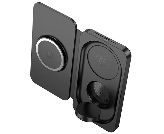 БЗУ Hoco CQ13 Triumph 3in1 travel folding Black