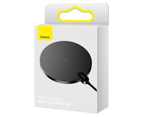 БЗУ Baseus Digital LED Display Gen 2 15W (CCED) Черный