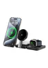 БЗУ WIWU Wi-W028 QI2 3 in 1 Wireless Charger Black