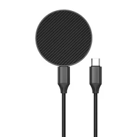 БЗУ WIWU Wi-W034 Kevlar Wireless Charger Black