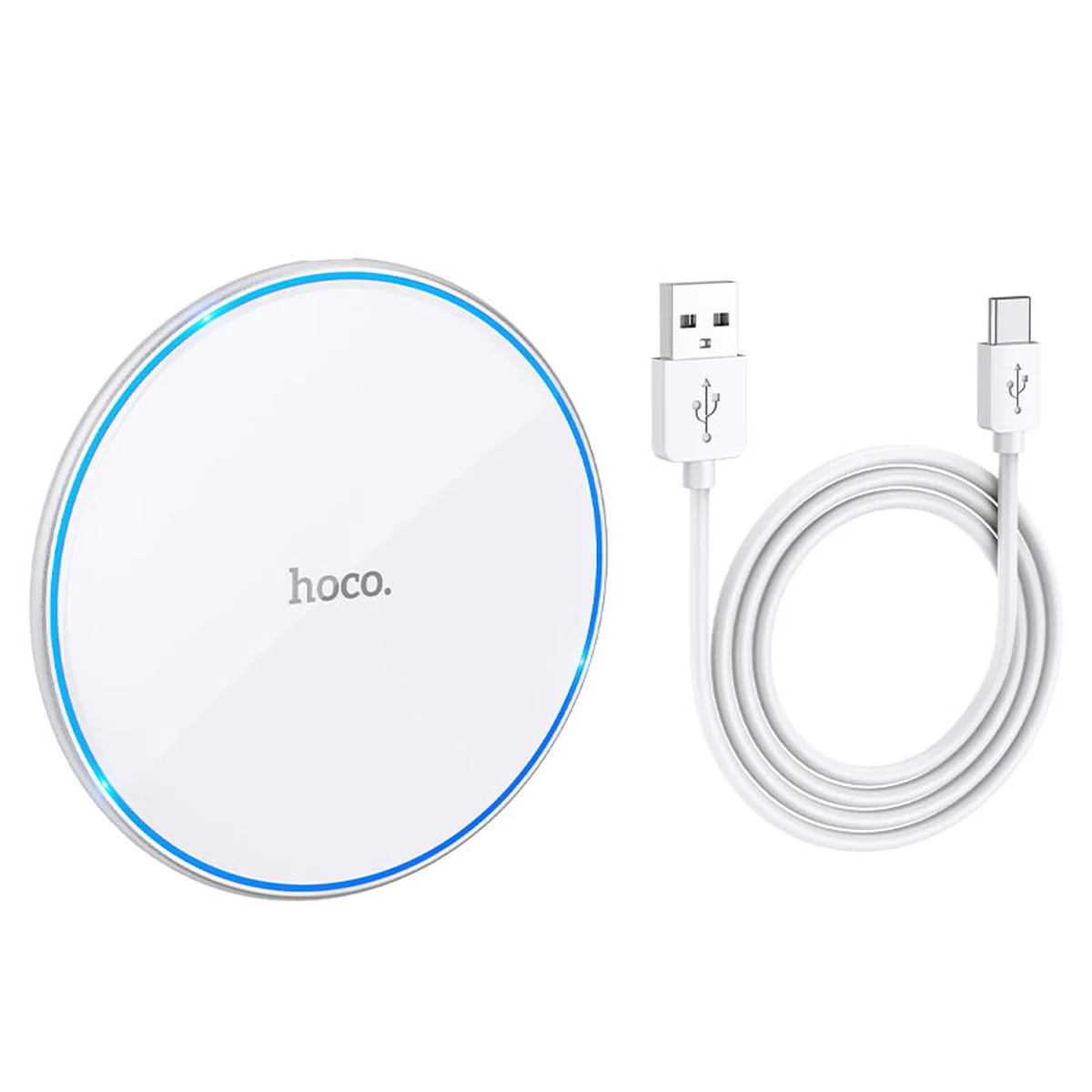 БЗУ HOCO CW6 Pro Easy 15W Белый