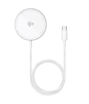 БЗУ Baseus Simple Mini4 Air Magnetic Qi2 15W (P102782) Frost Silver