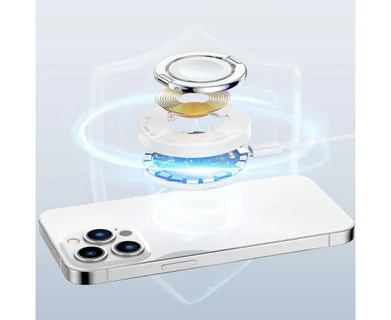 БЗУ WIWU Wi-W027 3 in 1 wireless charger White