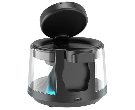 БЗУ WIWU Wi-W039 Flow 5in1 wireless charger with Speaker & Night Light 15W Black