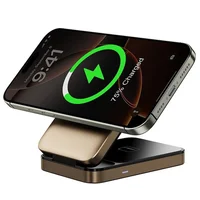 БЗУ WIWU Wi-W038 Triple 3 in 1 wireless charger Gold