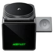 БЗУ Acefast E34 desktop 3in1 15W Gray