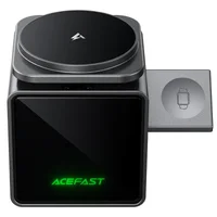 БЗУ Acefast E34 desktop 3in1 15W Gray