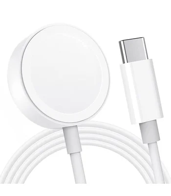БЗУ Magnetic Fast Charger to USB-C Cable for Apple Watch (AAA+) (box) White