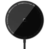 БЗУ Baseus Simple Mini3 Magnetic Wireless Charger 15W (CCJJ0400) Black
