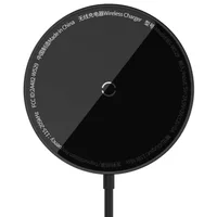 БЗУ Baseus Simple Mini3 Magnetic Wireless Charger 15W (CCJJ0400) Black
