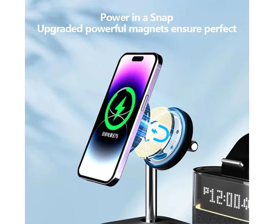 БЗУ + часы C09 4in1 Black