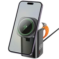 БЗУ Hoco CQ20A Clever 6in1 PD65W Black