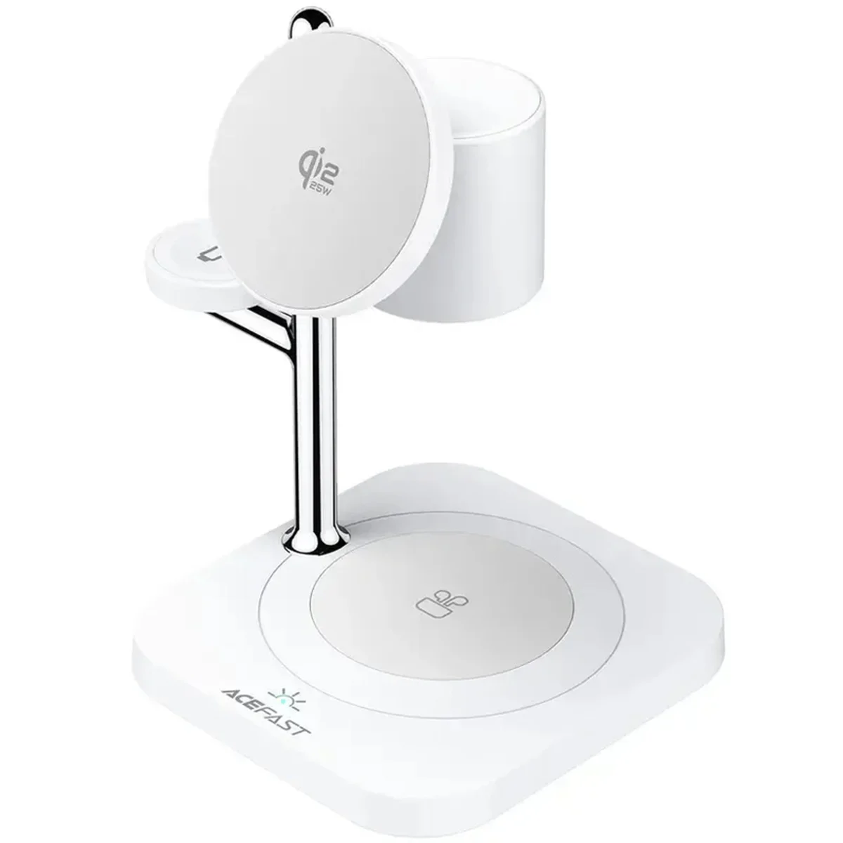 БЗУ Acefast E39 desktop 4in1 Qi2 32.5W White