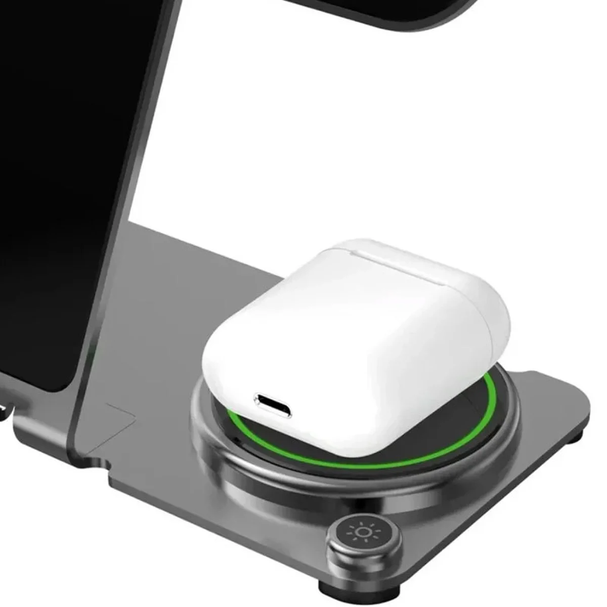 БЗУ WIWU Wi-W005 3 in 1 Wireless Charger Black
