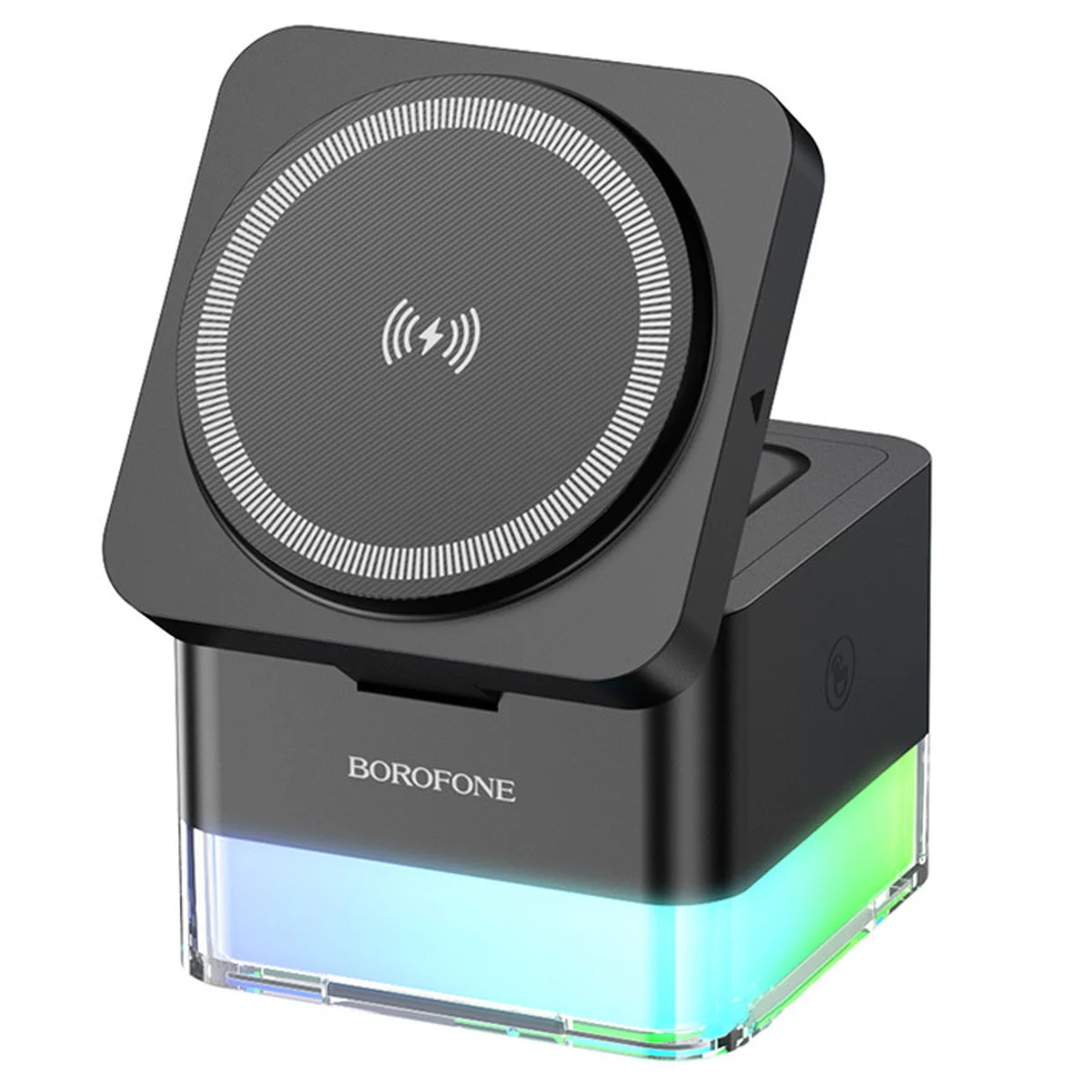 БЗУ BOROFONE BQ34 Square 3in1 15W Black