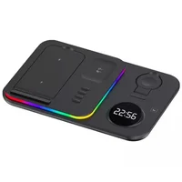 БЗУ + часы A82 4in1 Black