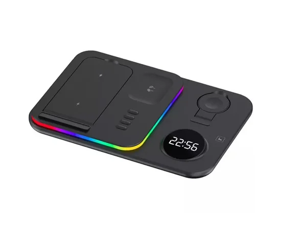 БЗУ + часы A82 4in1 Black