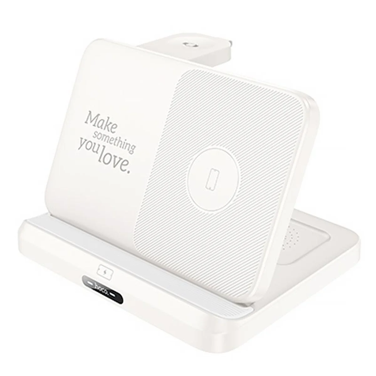БЗУ Hoco CQ7 Fold Charge 3-in-1 White