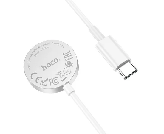БЗУ Hoco CW39C Wireless charger for iWatch (Type-C) White