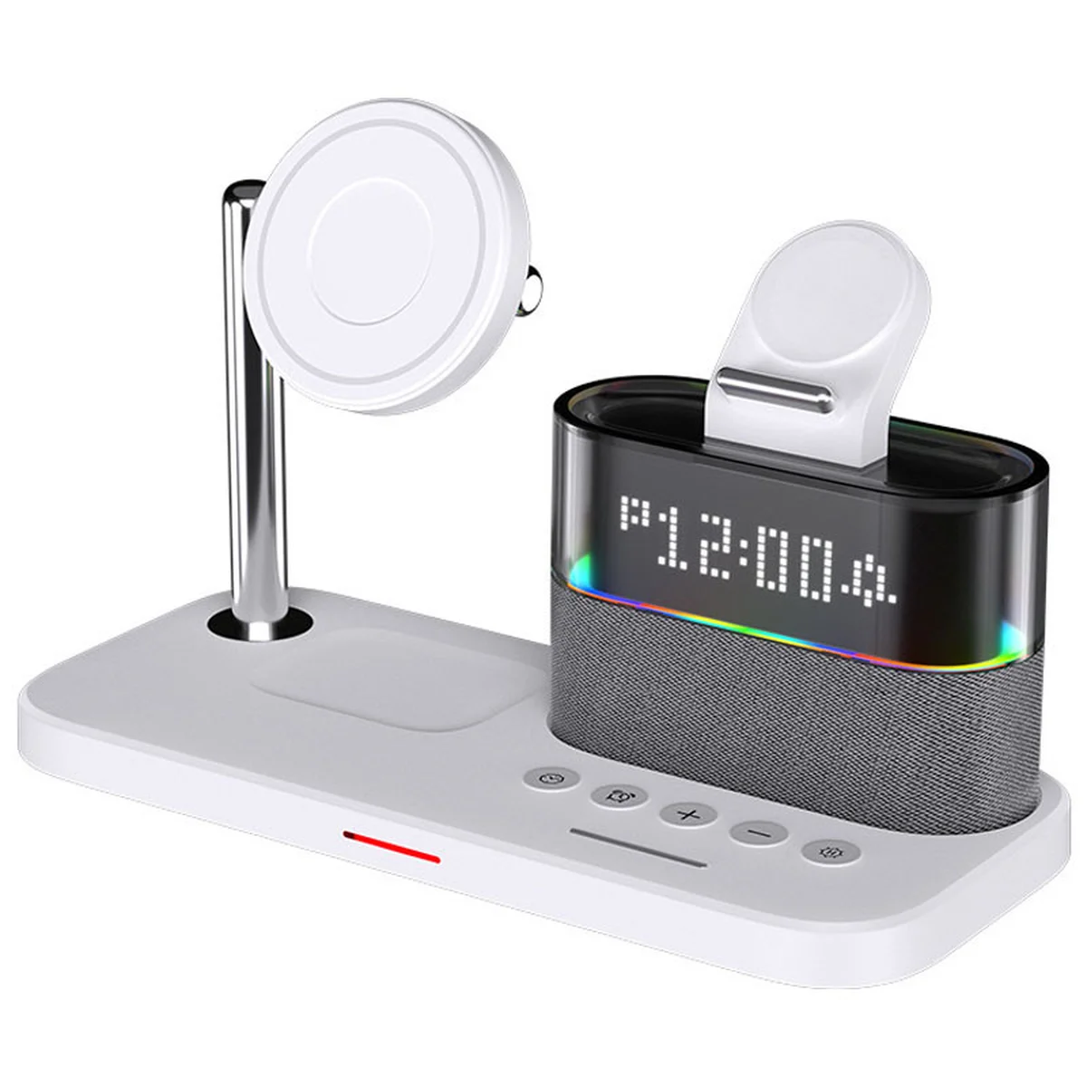 БЗУ + часы C09 4in1 White