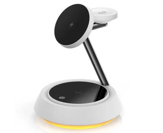 БЗУ WIWU Wi-W002 3 in 1 wireless charger White