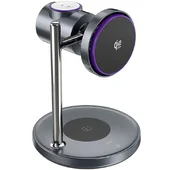 БЗУ WIWU Wi-W041 Space Qi2 3 in 1 wireless charger Black