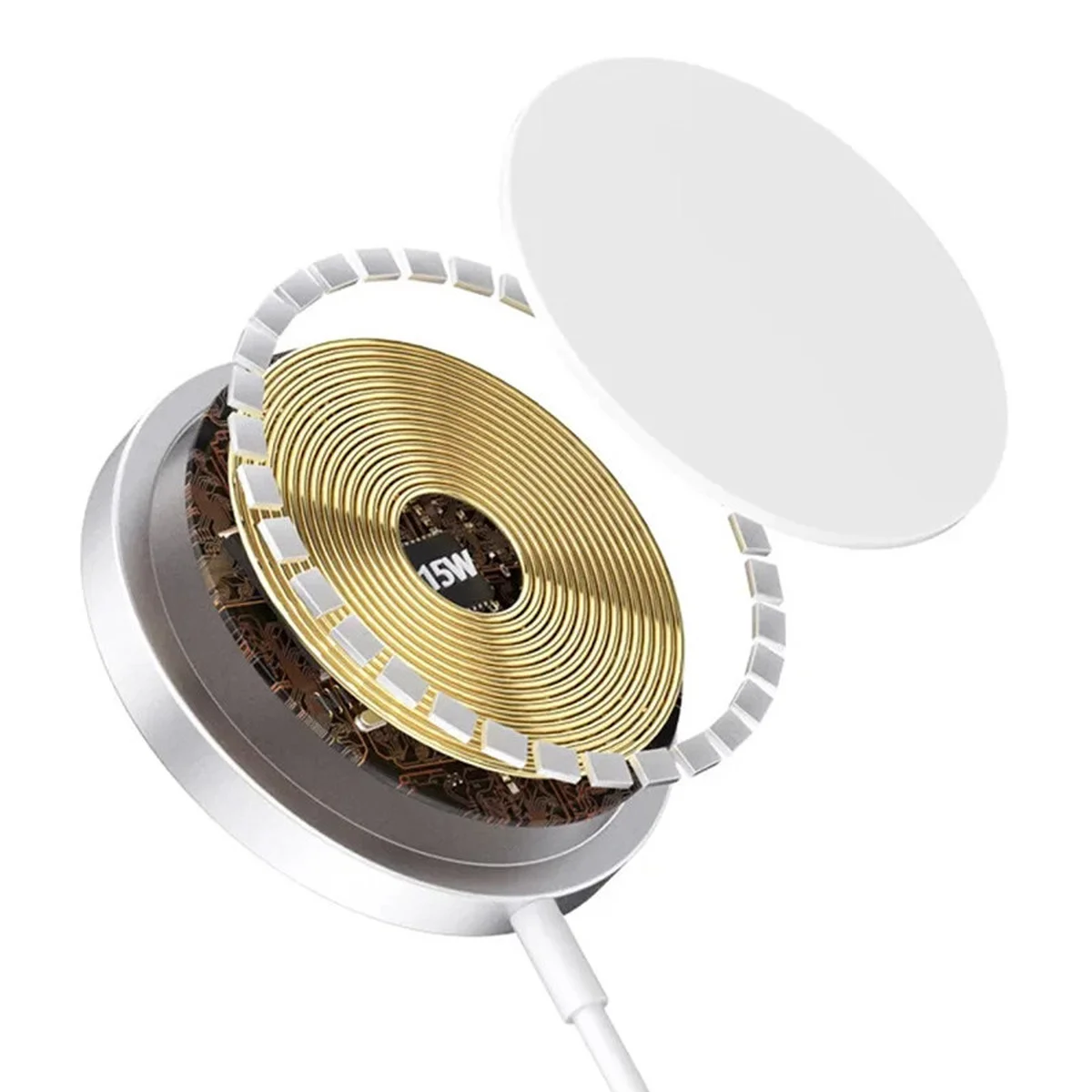 БЗУ WIWU Wi-W009 Cableless charger 15W White