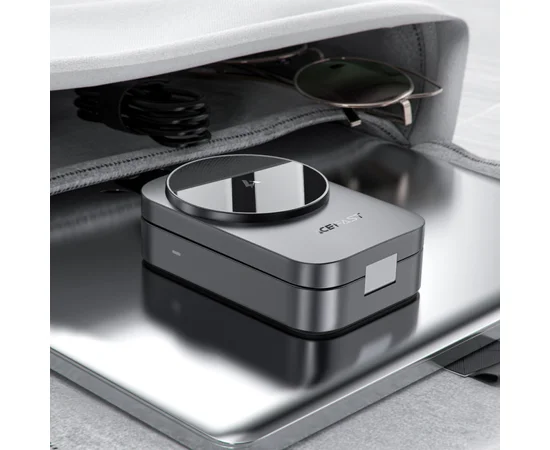 БЗУ Acefast E22 desktop 3-in-1 Metal gray