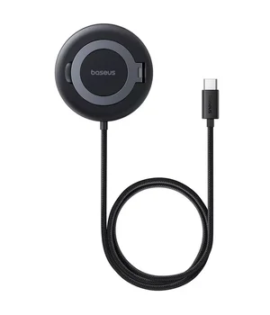 БЗУ Baseus Simple Mini4 Qi2 15W (P10273300121-0) Cosmic Black