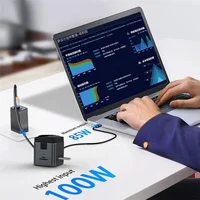 БЗУ + HUB WIWU Wi-W025 Cub 9in1 USB-C Gray