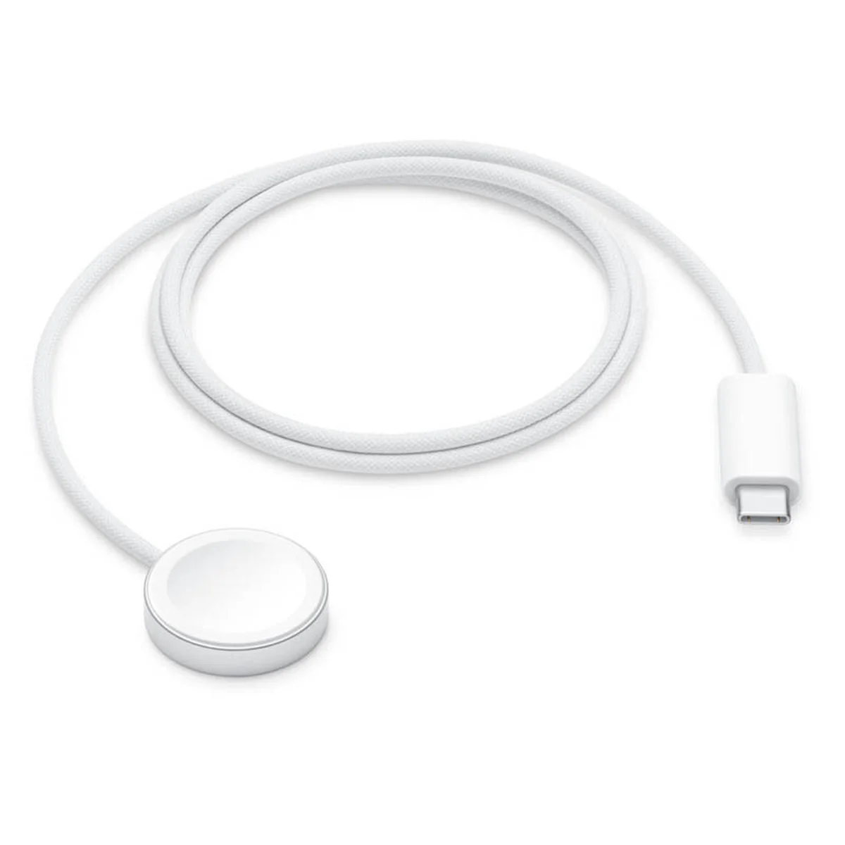 БЗУ Magnetic Fast Charger to USB-C Cable for Apple Watch (AAA+) (box) White