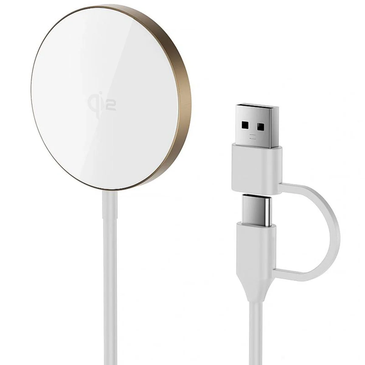 БЗУ WIWU Wi-W029 MagCircle Qi2 15W Gold