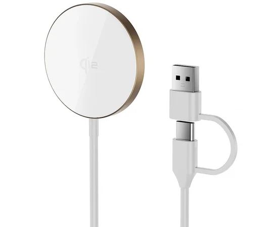 БЗУ WIWU Wi-W029 MagCircle Qi2 15W Gold