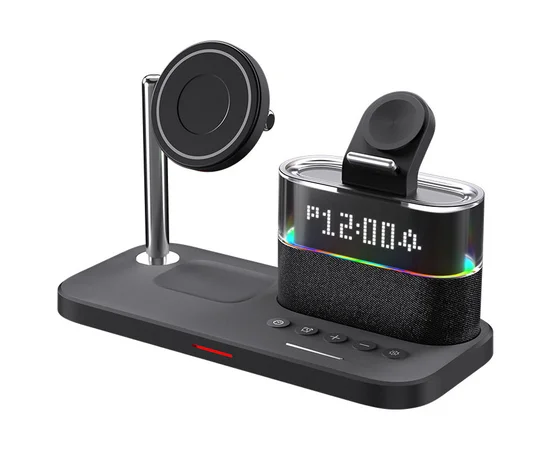 БЗУ + часы C09 4in1 Black