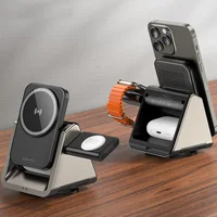 БЗУ BOROFONE BQ30 Wide 3in1 15W Metal gray