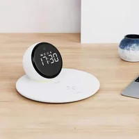БЗУ WIWU Wi-W017 15W Wireless Charger+Digital Alarm+Bluetooth Speaker White