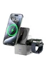 БЗУ WIWU Wi-W030 Planeta Trio 3 in 1 Cableless charger Gray