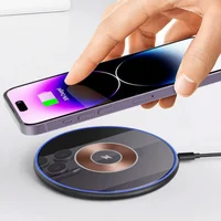 БЗУ WIWU Wi-W013 15W wireless charger Black