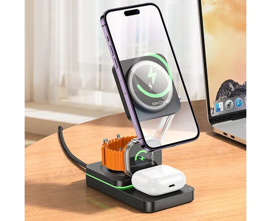 БЗУ Hoco CQ10 Consuelo 3-in1 Black