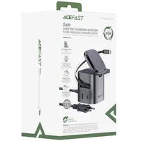 БЗУ Acefast Z9 6in1 35W GaN + СЗУ 45W Metal grey