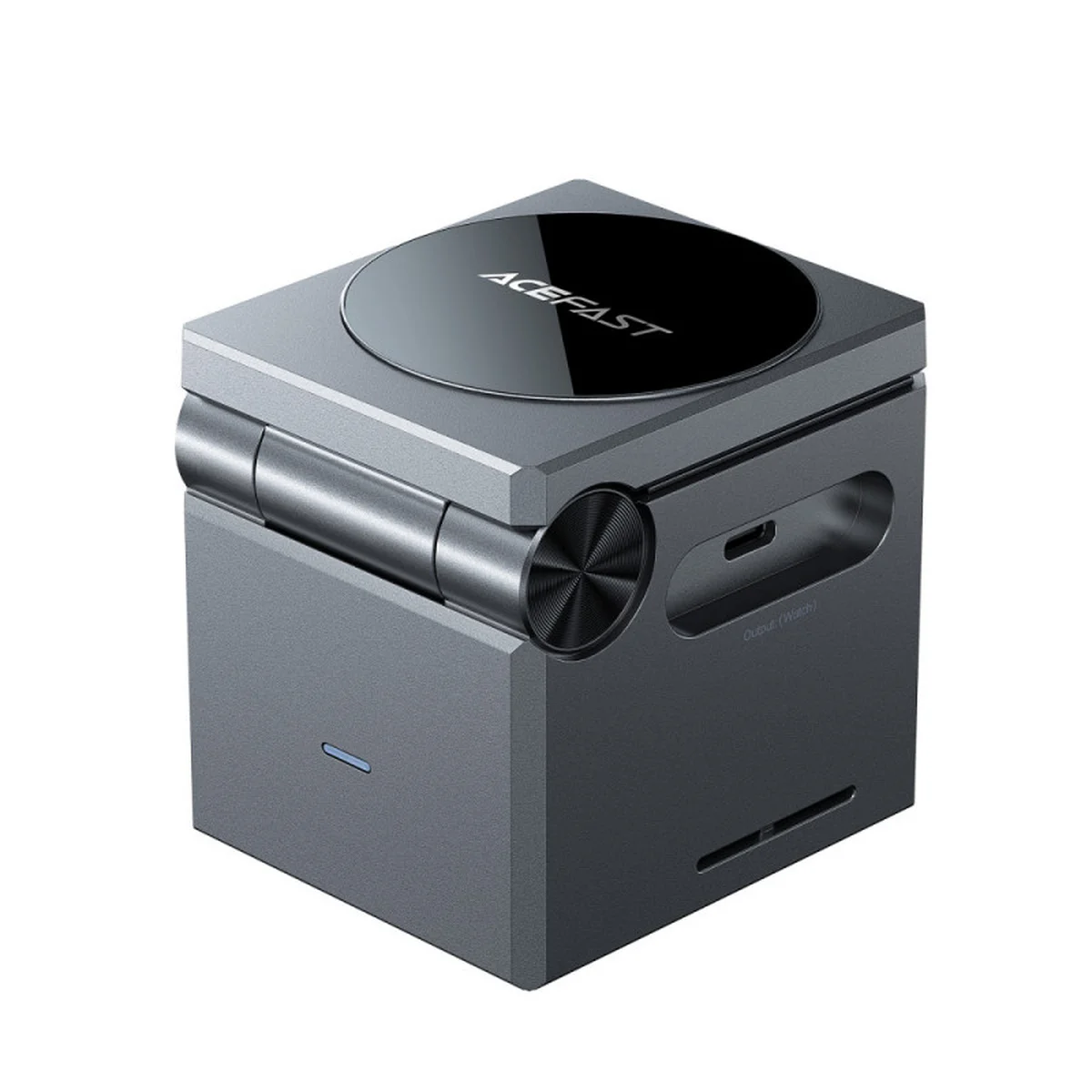 БЗУ Acefast E18 Rubik's Cube 3-in-1 Metal gray