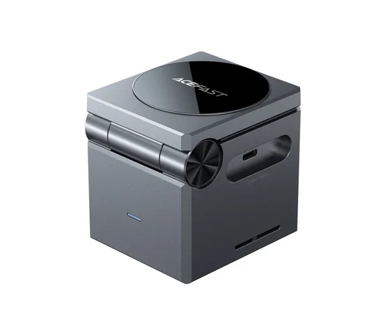 БЗУ Acefast E18 Rubik's Cube 3-in-1 Metal gray