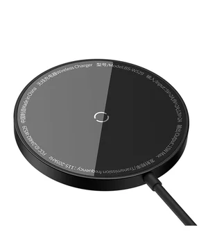 БЗУ Baseus Simple Mini3 Magnetic Wireless Charger 15W (CCJJ0400) Black
