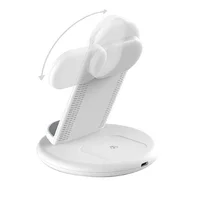 БЗУ WIWU Power Air 3 in 1 wireless charger White