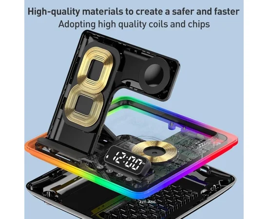 БЗУ + часы A93 4in1 Silver