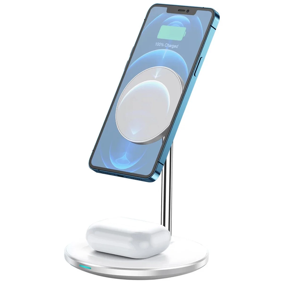 БЗУ WIWU Wi-W019 2 in 1 15W White