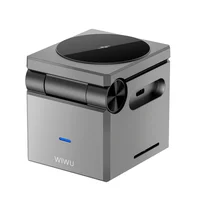 БЗУ WIWU Wi-W030 Planeta Trio 3 in 1 Cableless charger Gray