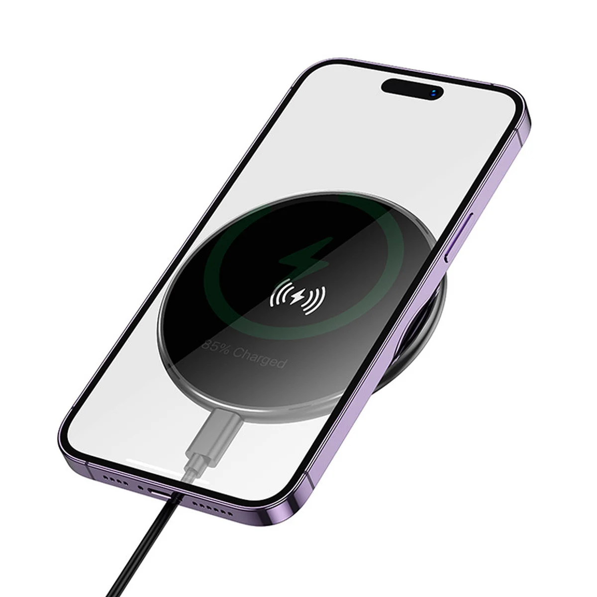 БЗУ BOROFONE BQ36 Juniper ultra-thin 15W Black